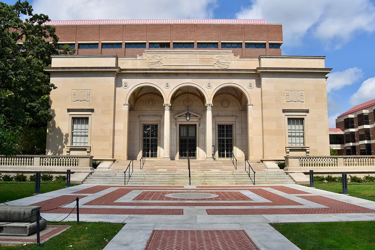 William L Clements Library at University of Michigan